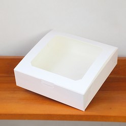 이홈베이킹 투명창상자정사각18cm(원터치), 단품, 1개