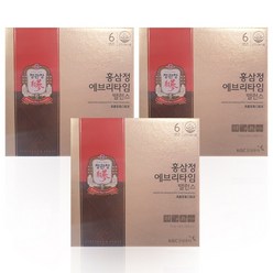 정관장 홍삼정 에브리타임 밸런스 + 쇼핑백, 300ml, 3개