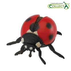 컬렉타 무당벌레 곤충 피규어 장난감 모형