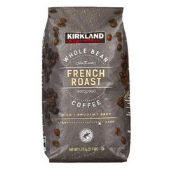 커클랜드 홀빈 커피 프렌치 로스트 1.13kg Kirkland Signature Whole Bean Coffee French Roast 2.5 lbs, 1개