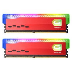 게일 DDR4 3200 CL16 ORION RGB 8GB 데스크탑용 GAOSR416GB3200C16BDC 2p, GAOSR416GB3200C16BDC(Red)