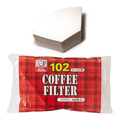 칼리타 커피필터 NK-102 백색 100매, 100개, 100개입