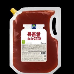 볶음 굴소스 매운맛(파우치) 면사랑 2KG, 1개, 단품