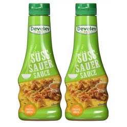디벨리 스위트 샤워 소스 250ml 2팩 Develey Sweet and Sour Sauce (250ml), 2개
