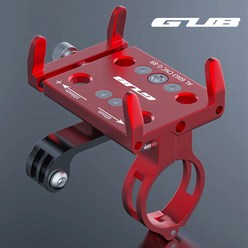 GUB G-89 스마트폰 핸드폰 거치대 G89 고프로 킥보드 자전거거치대, G89 블랙+후레쉬어댑터, 1개