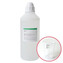 소독용 에탄올 베이스 1L - 변성제 유해물질 없는 발효주정 식물성 소독용 알콜 제조, 에탄올베이스 1L (805g), 1개