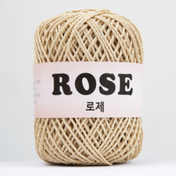 [어썸니트] 로제(rose) / 여름 실 / 모자 실 / 가방 실 / 소품 실, 3, 1개