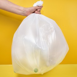 모던마더 ㅇ[대한잡화점] 배접 쓰레기봉투 60리터 X 200매 흰색, 배접 60L 흰색 200매 x 1박스, 200개