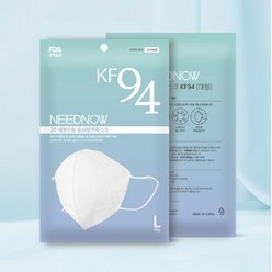 KF94 새부리형 패션마스크 니드나우마스크 귀안아픈마스크 대형 [SN@K212], KF94 새부리형 (2박스)100매