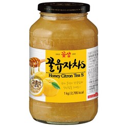 꽃샘 꿀유자차S, 1kg, 1개입, 2개