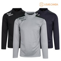 루이스캐나다 겨울용 남성 기모 라운드 티셔츠 NA-4920