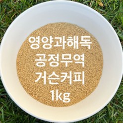 영양과해독 공정무역 거슨커피 500g, 1개