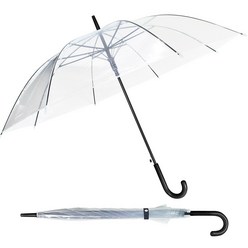 하람커머스 53-8K 투명자동비닐우산 장우산