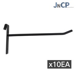 JNCP 휀스망 일선후크 10EA 후크 고리 악세사리 걸이 진열 메쉬망 네트망 철망, 블랙(15cm)x10EA, 10개