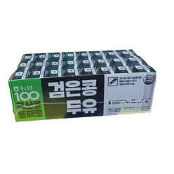 농협 100 국산콩 통째로 검은콩 두유, 24개, 190ml