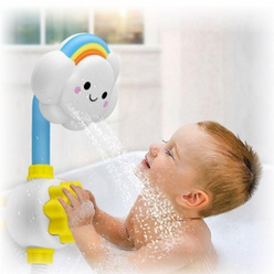 아기 유아 목욕놀이 용품 구름 샤워기 욕조 장난감