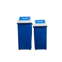 파란통 종량제 업소용 50리터 대형 플라스틱 쓰레기통, 6호, 1개