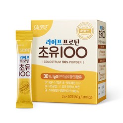 칼로바이 라이프 프로틴 초유 100 단백질 쉐이크 30p, 1개, 60g
