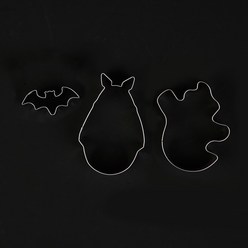 쿠킹플러스 스텐쿠키커터, 박쥐(CPA-12), 1개