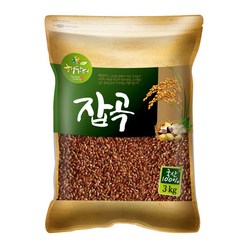 현대농산 국산 갈색 가바현미 3kg 가바쌀, 1개