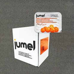 [지케이푸드] 주멜 오렌지 마멀레이드 잼 (BOX) 오렌지잼 업소용 일회용 과일잼, 주멜 오렌지마멀레이드잼(BOX), 1개