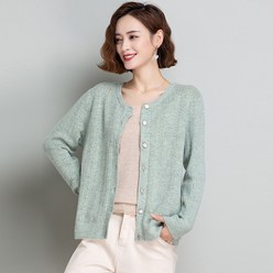 fulibs신상핫 짧은 느슨한 모헤어 카디건 한국어 스타일 패션 코트 2020 새로운 가을 여성 얇은 스웨터