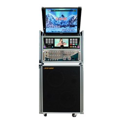 태진 가정용 노래방 B2 반주기 코인노래방 이동식 노래방기기 SK-2300 LCD Set, 월넷LCD케이스, 기본유선마이크, 모니터선택안함