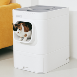 [PurrSong] 라비봇2 프리미엄 고양이 자동 화장실 자동청소/자동보충