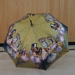 드가 무용수업 두폭 자동 장우산 명화우산 패션우산 여성우산