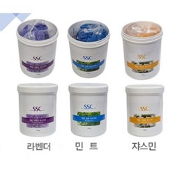 [씨엔아이] SSC 허브 발바스크린 1000g 5종 발족욕제 피부샵 에스테틱, 4.카모마일, 1개, 1개