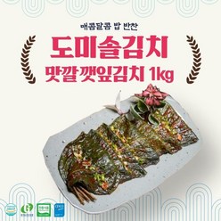 eTV 도미솔김치 꺳잎김치 1kg, 1개