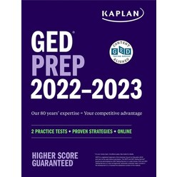 GED Test Prep 2022-2023: 2 Practice Tests + Proven Strategies + Online Paperback, Kaplan Publishing, English, 9781506277325