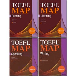 TOEFL MAP Advanced Reading/Listening/Speaking/Writing, 다락원