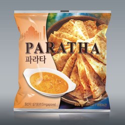 정통 인도빵 파라타 / 패스트리 또띠아 전병 400g, 1개
