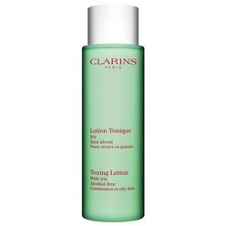 Clarins Toning Lotion Iris 클라랑스 토닝 로션 아이리스 복합성 지성 피부 알코올 프리 200ml, 1개