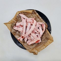 (배터짐) 국내산 돼지유통 구이용 돼지젖살 도래창 돈낭 뒷덜미살 뒷고기 호두기 돼지고기, 호두기 돼지 대동맥 구이용 500g, 1개