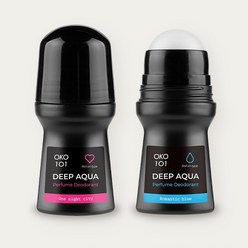 OKO 101 딥 아쿠아 퍼퓸 데오드란트 니치향 60ml, 로맨틱블루, 1개