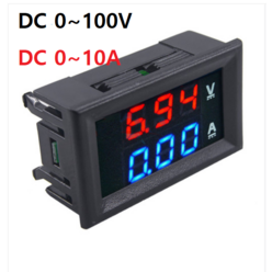 디지털 LED 배터리 용량 암페어 10A 표시기