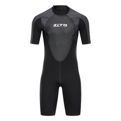 ZCCO 3mm 남성용 원피스 반팔 잠수복 자외선방지 서핑 스노클링 바다수영 프리 다이빙 슈트