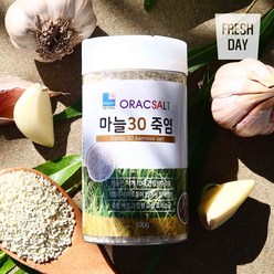 신안죽염 황토가마 프리미엄 마늘 죽염, 3병, 100g