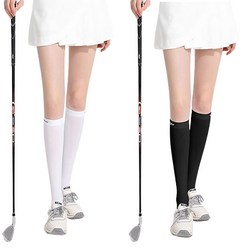 [1+1] GOLOV.EJOY 여성 골프양말 골프삭스 자외선차단 쿨 냉감 여름 골프 반스타킹 롱삭스