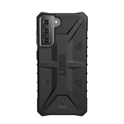 URBAN ARMOR GEAR UAG 삼성 갤럭시 S21 전용 케이스 블랙 견고한 경량 슬림 충격 방지 패스파인더 보호 커버 [6.2인치 스크린] 127037