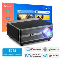ThundeaL TD98 Full HD LED 빔프로젝터 4K 홈 시어터 프로젝트, 중국_안드로이드