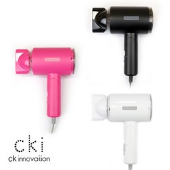 CKI CKI-D160 드라이기 헤어드라이기 휴대용 접이식, 핑크