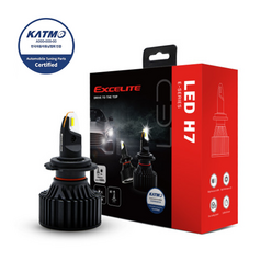 K3 (12~15년) 엑셀라이트 합법인증 LED전조등 E-Series / E시리즈 H7-B 리뉴얼 고성능 램프/전구, 6000K