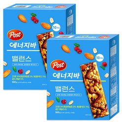 포스트 에너지바 밸런스, 2개, 500g