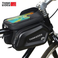 싱크라이더 THK-03 하드팩 탑튜브 스마트폰 가방 자전거 프레임 백 앞, 단품, 1개