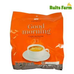 [루츠팜]베트남 굿모닝 커피 3in1 커피믹스 480g, 20g, 24개입, 1개