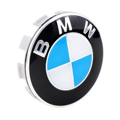 BMW 휠캡 휠커버 클립형 엠블럼 WHEEL CAP 68mm 56mm, 1개, 혼합색상