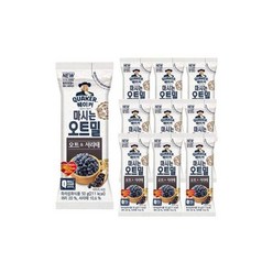 퀘이커 마시는오트밀 서리태 50g X 10봉, /귀리오트밀 오트/퀘이커 오트밀 다이어트, 10개